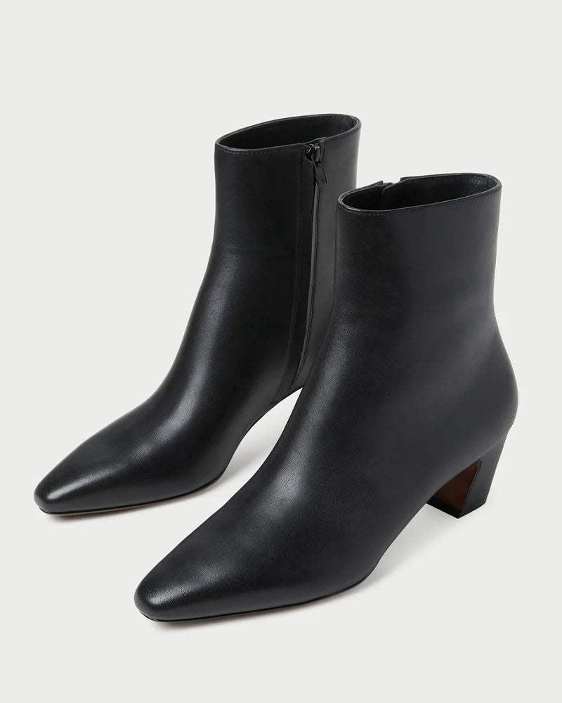 Loeffler Randall Harper Kicked Heel Ankle Boot - Black