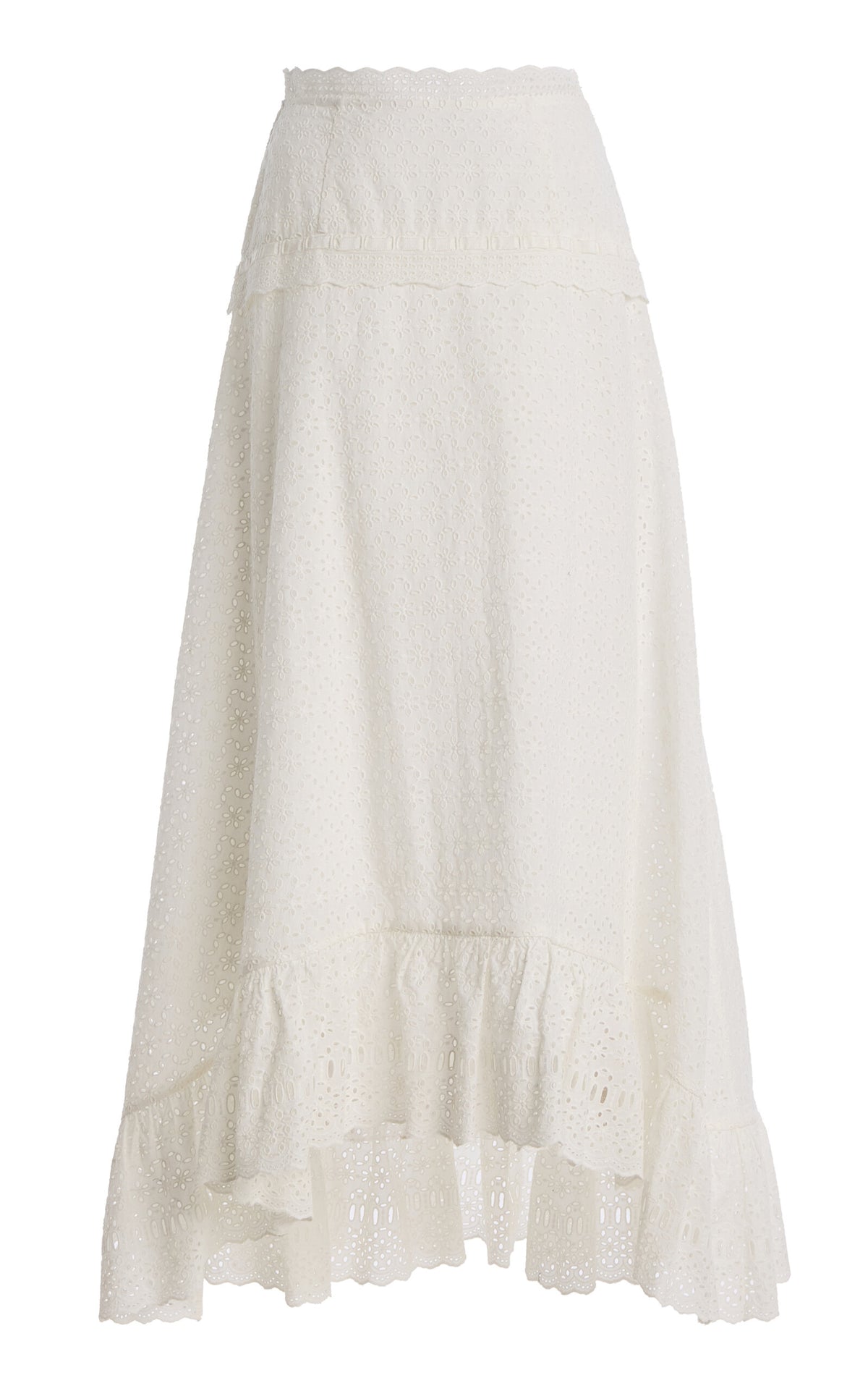 Ulla Johnson Violetta Cotton Skirt - Pristine