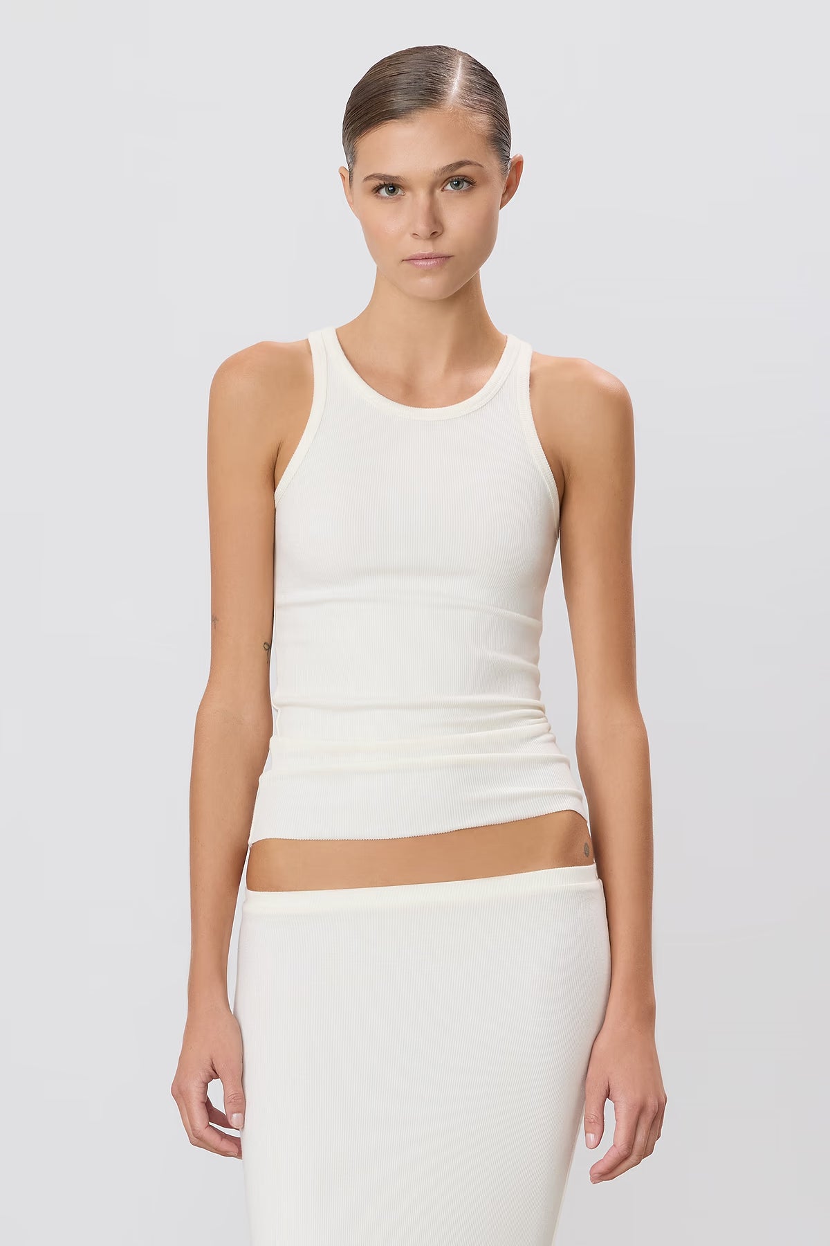 Eterne High Neck Fitted Tank
