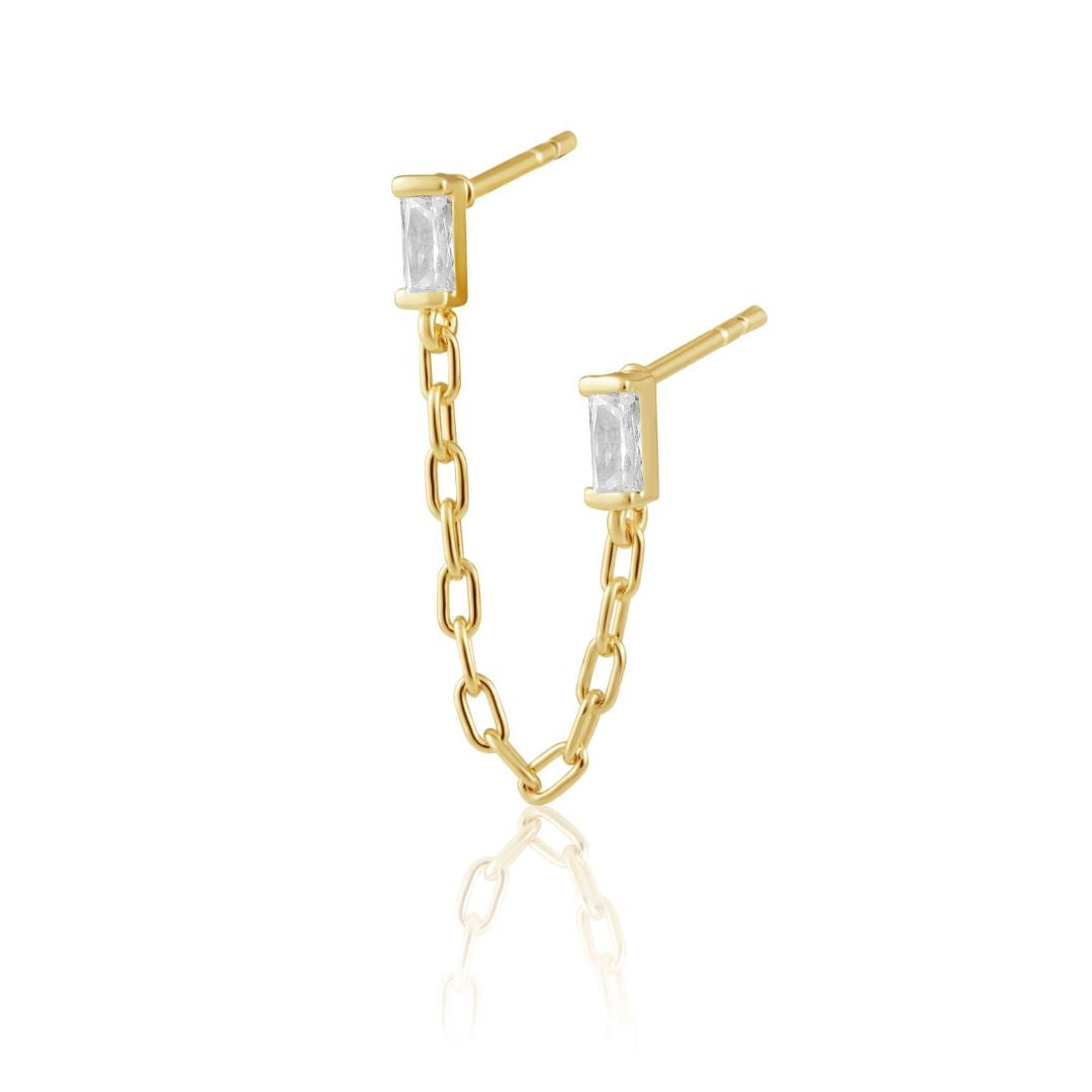 Sahira Jewelry Design Malia Double Stud Earrings