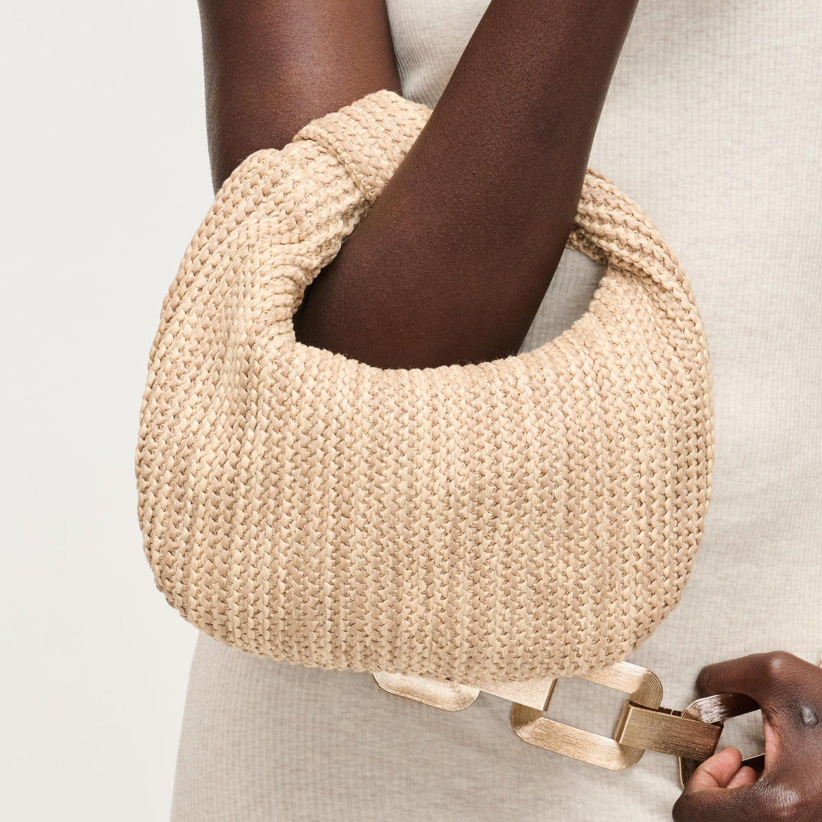 Urban Expressions Tracy Summer Vibes Clutch - Natural