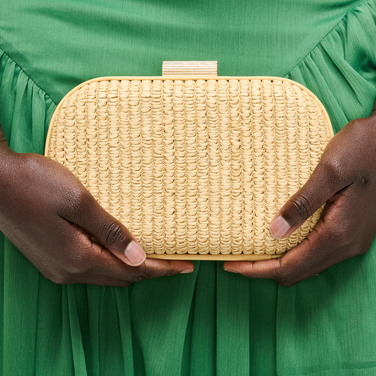 Urban Expressions Alix Evening Bag - Natural