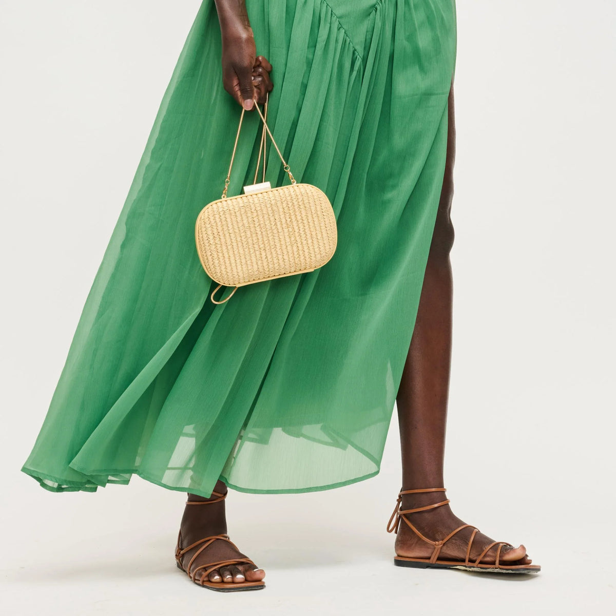 Urban Expressions Alix Evening Bag - Natural