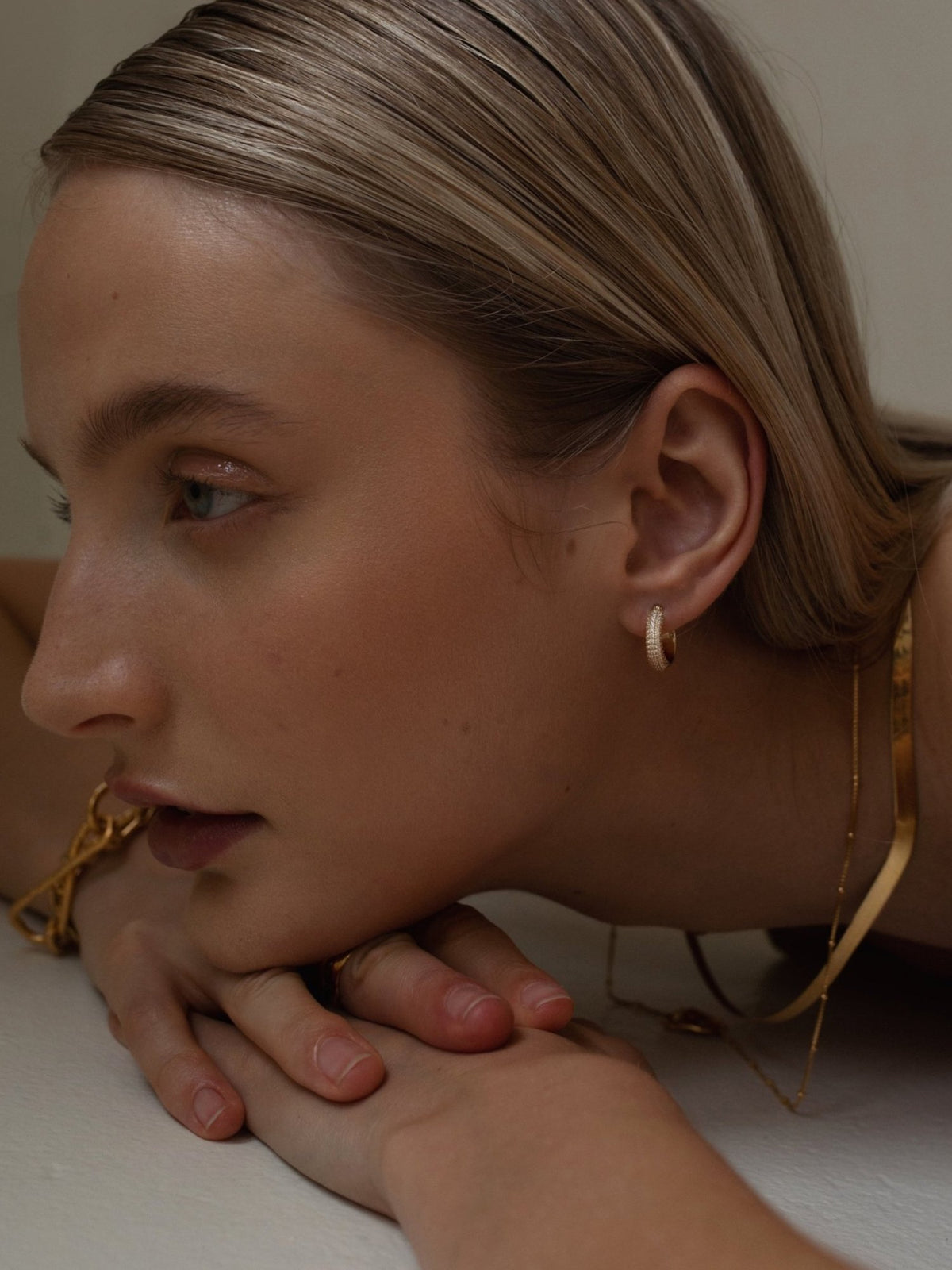 Iris 10K Earrings