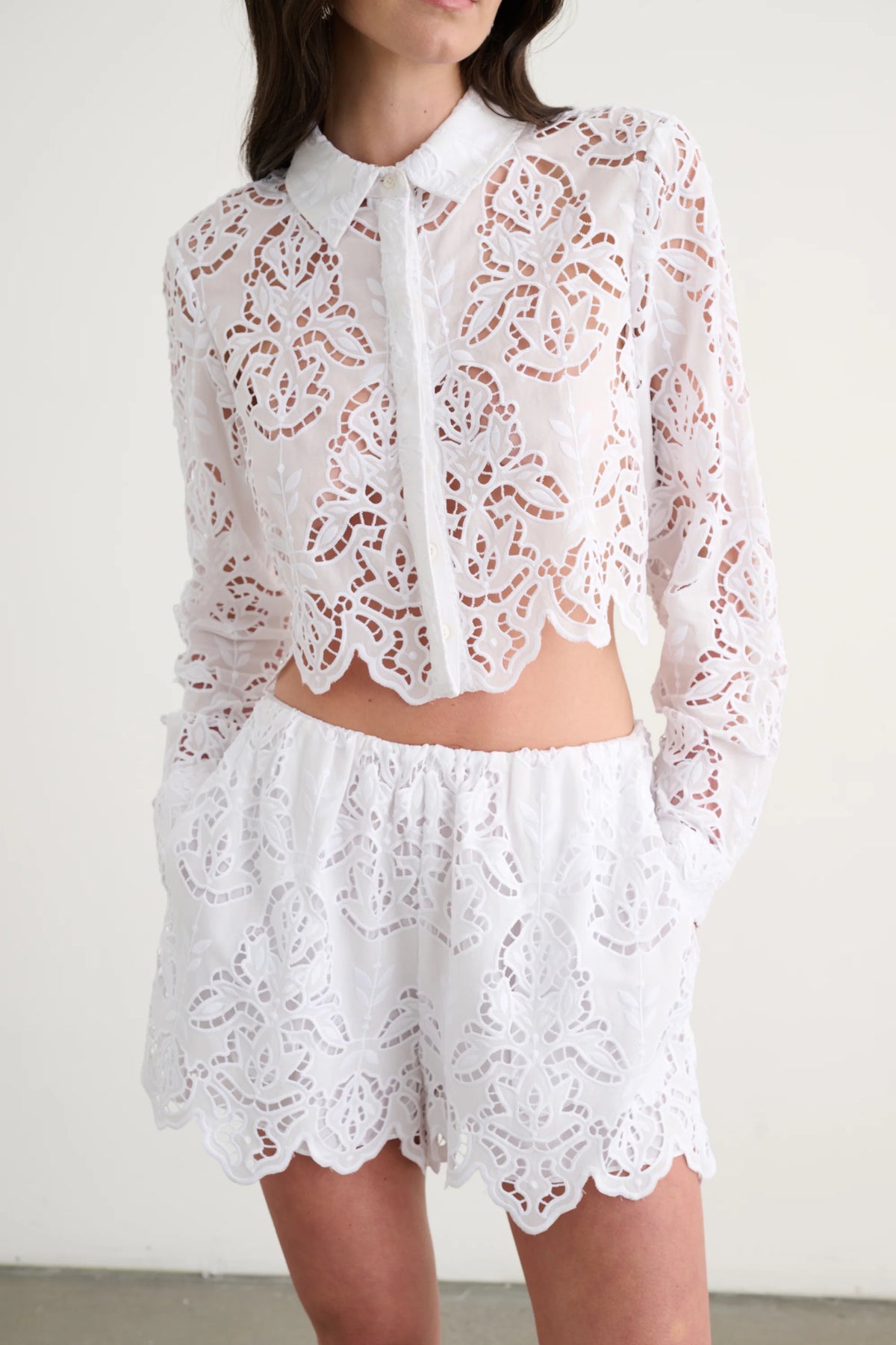 Toccin Jilly Cropped Blouse