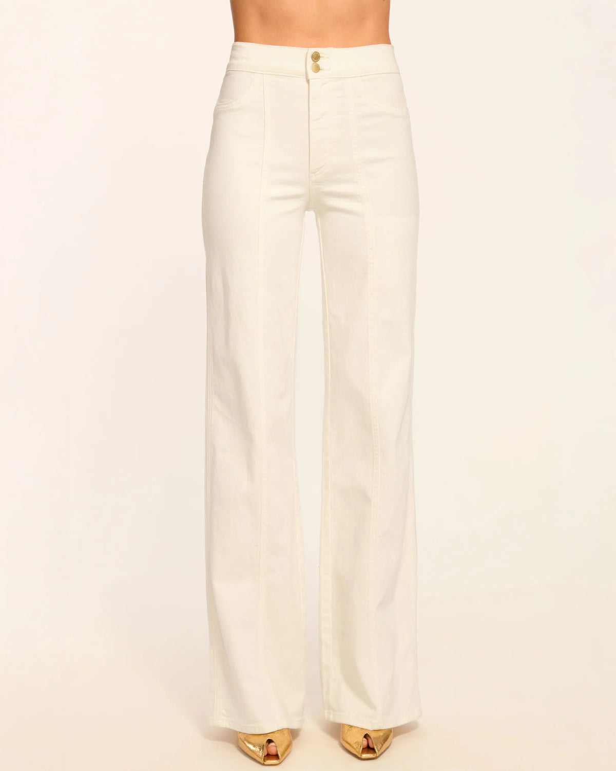Ramy Brook Tina High-Rise Wide Leg Jean