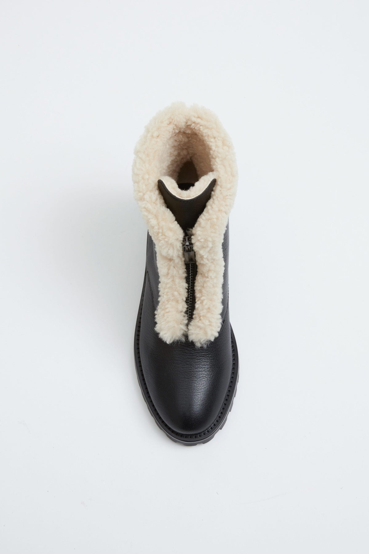 Simkhai Noah Shearling Lug Zip Boot