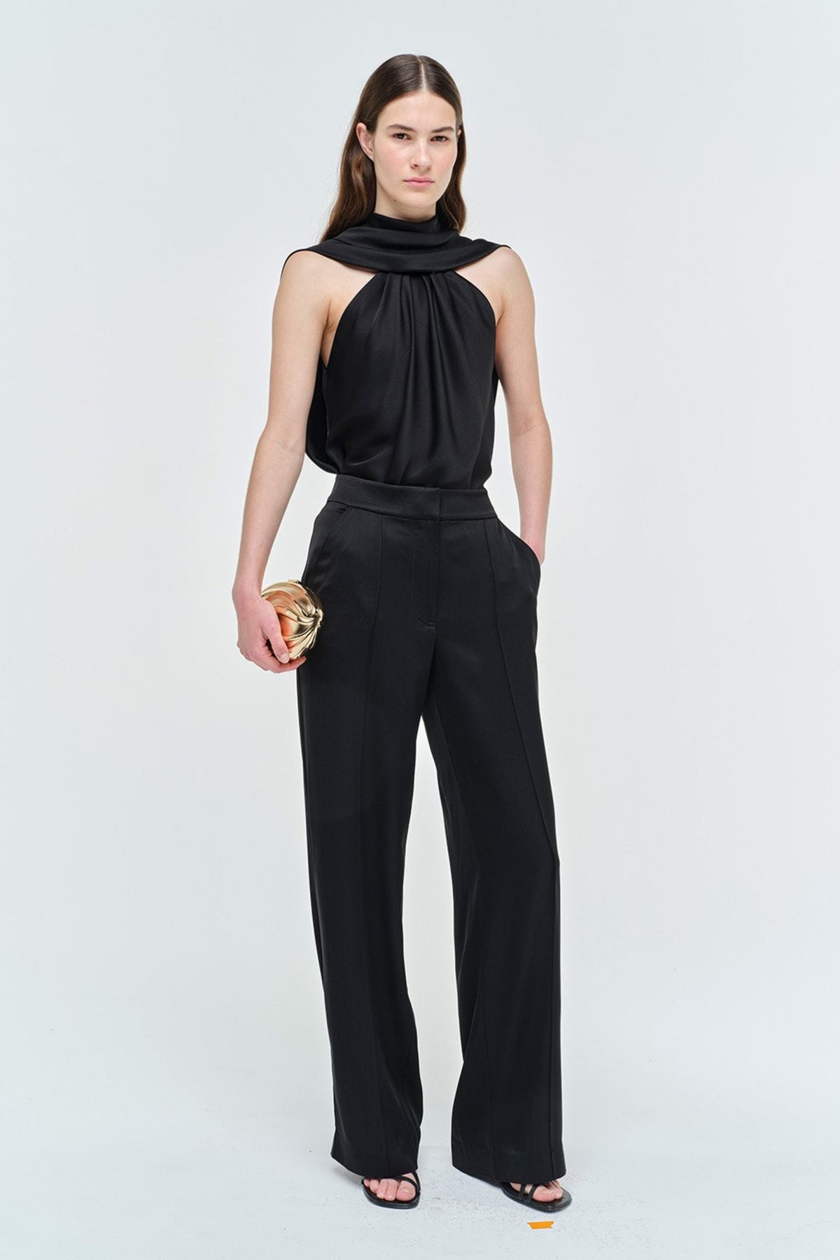 Scarlett Cape Top - Black
