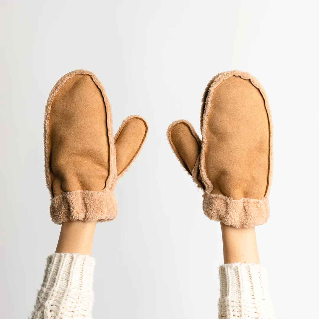 Faux Shearling Mitten