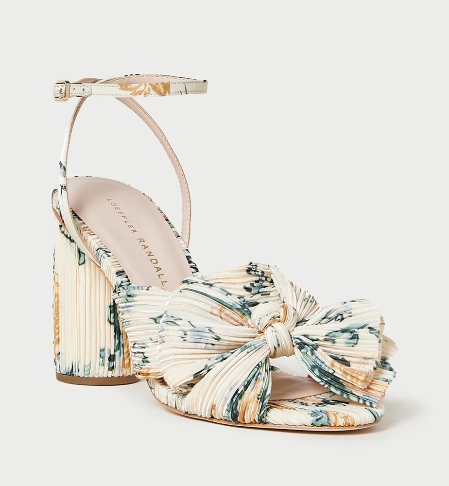 Loeffler Randall Camellia Knot Mule - Nova Floral